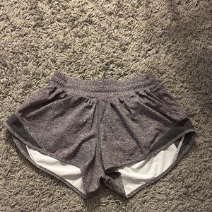 Lululemon Women's Heather Gray Athletic Shorts